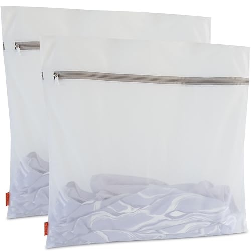 Polecasa Mesh Laundry Bags 2 Pack (XX-Large, 24x24”) - size: 2 Jumbo