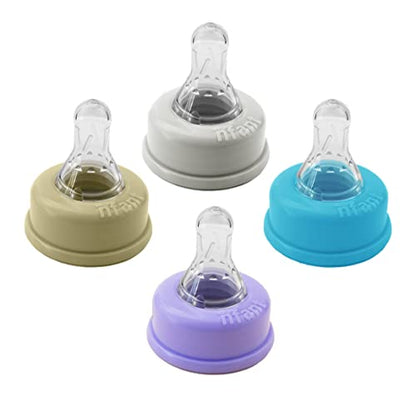 nfant Bottle Nipple Flow Selection Kit (Extreme Slow to 2X, 6-27 ml/min) - Find Your Baby's Flow - Fits Ready-to-Feed Hospital Nursery Bottles & Standard-Neck Bottles - 4-Pack