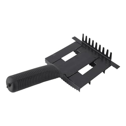 Heavy Duty Livestock Grooming Brush, Dual Sided with Massage Itch Relief Function, Professional Shedding Comb, ABS Iron