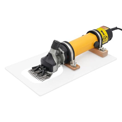 Portable Electric Shearing Clippers with Adjustable Speed 690W Professional Sheep Shears with Support Bracket for Shaving Fur Wool in Sheep Goats, 2800RPM 110V 50Hz