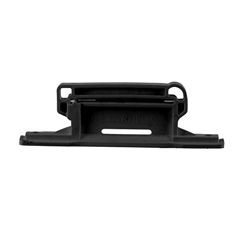 25-Pack Electric Fence Wood Post Poly Tape Insulators, Black - color: Black