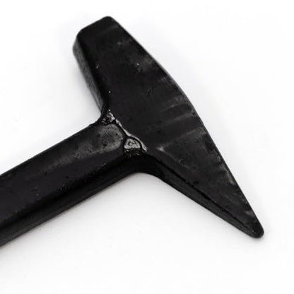 Jeffers Equine Clinch Cutter Farrier Tool 6" – Hoof Trimming Nail Flat Pointed Pritchel Driving Tool for Horses, Livestock, Farrier Blacksmith Toolbox, Grooming, Shoeing, Trimming, Durable Steel