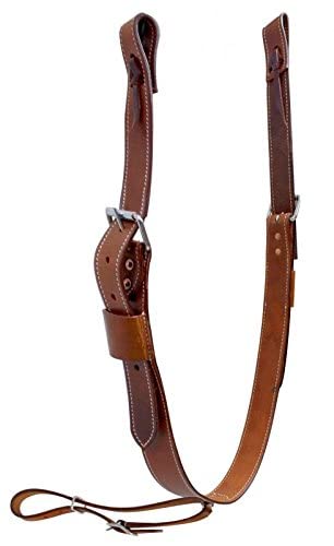 Showman 1.75" Wide Leather Back Cinch w/Roller Buckles