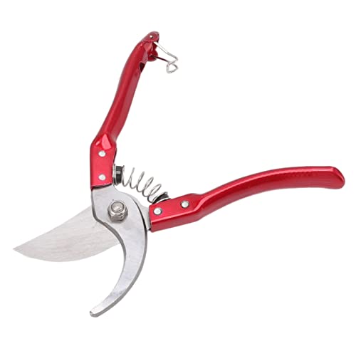 Walfront Goat Hoof Trimmers Sheep Hoof Shears Nonslip Stainless Steel Ergonomic Animal Nail Scissors for Pig Trotter Black