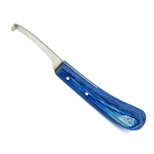 Equine Care Right-Handed Narrow Farrier Hoof Knife, Horses, Ponies, Minis - style: Right-Handed
