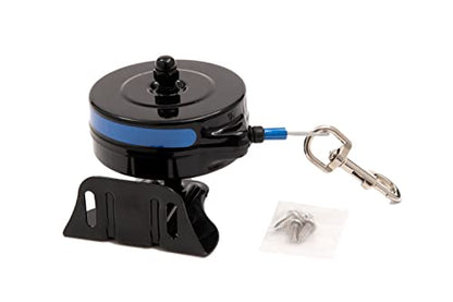 Lixit® Bracket Mount and Stake Retractable Leash Tie Outs for Dogs (Medium (Pack of 1), Bracket) - size: Medium