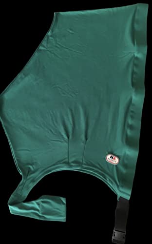 Majestic Ally Premium 4-Way Stretch Spandex/Elastane Horse Shoulder Guard for and Protection, Large, Turquoise - color: Turquoise