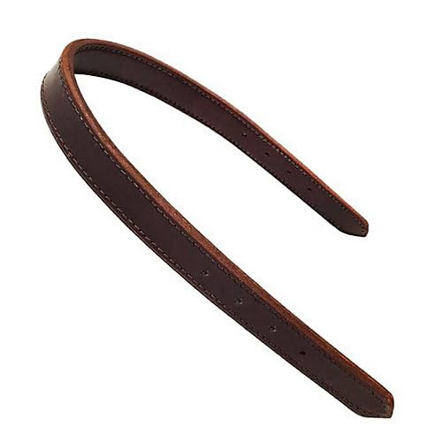 Jacks Inc. Leather Halter Crown Strap BROWN