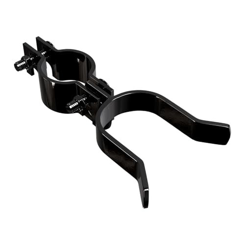 VIVIDA Chain Link Fence Gate Latch 1-3/8" x 1-5/8", Black Fork Latch, 1 PCS - size: 1-3/8" x 1-5/8" (1 PCS)
