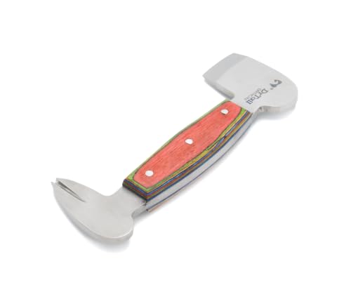 Clinch Cutter and Pritchel Tool Combo – Professional Farrier Hoof Nail Clinch Cutter Durable Construction Satin Stainless Steel, Heavy Duty - color: Heavy Duty