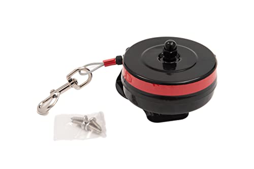 Lixit® Bracket Mount and Stake Retractable Leash Tie Outs for Dogs (Large (Pack of 2), Bracket) - size: Large (Pack of 2)