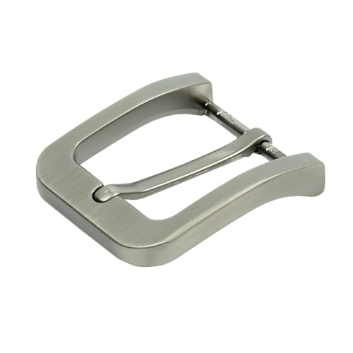1.5"(38mm-40mm) Belt Buckle Men Replacement Buckle Heavy Duty - color: Gray Brushed