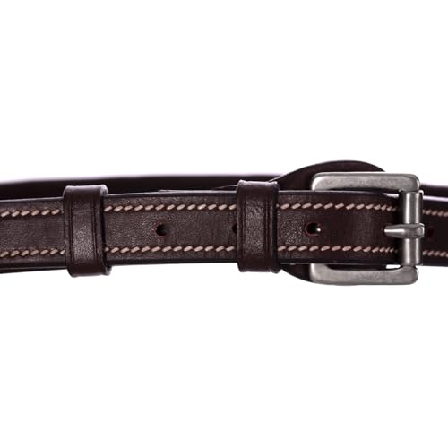 Equinavia Saga Adjustable Padded Fancy Stitched Hunter Bridle with Reins - size: Pony