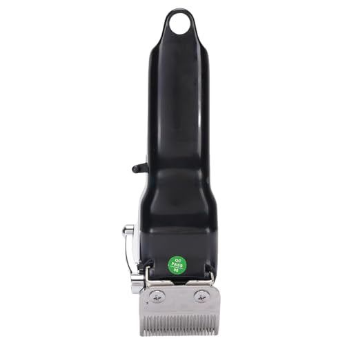 Semme Cordless Horse Clipper, Low Noise Alloy Livestock Grooming Kit with 1500mAH Battery, for Horses Cows Cats Dogs Rabbits