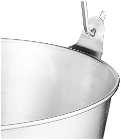 Winco 13 qt Stainless Steel Utility Pail