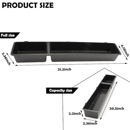 4 Pack Chicken Cage Tray Plastic Feed Trough Bucket for Chicken Duck Pigeon Goat Livestock Pet Poultry (Black, Length 21.2 inches)