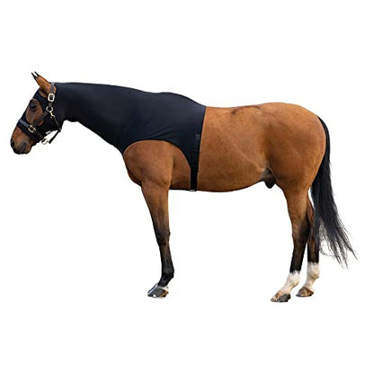 UltraFlex Shoulder Ease Lycra Horse Slicker Hood | Ultimate Comfort & Advanced Protection for Equine Companions