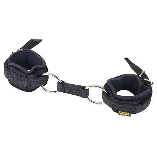 TrailMax Neoprene 2-Leg Horse Hobbles – Padded Grazing & Training Hobbles with Heavy-Duty Webbing, Quick-Release Buckle, and Steel Ring – Anti-Chafe Hobble for Horses & Mules