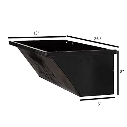Amish Made in Lancaster PA, Feed Trough - Feed and Water Trough for Horses, Cattle, Pigs, and More - Made in the USA