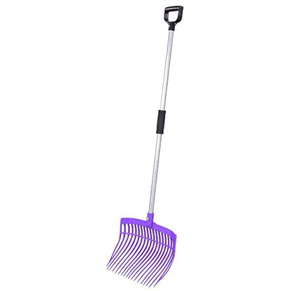 Tough 1 Pro Pick Rounded Stall Fork - color: Purple