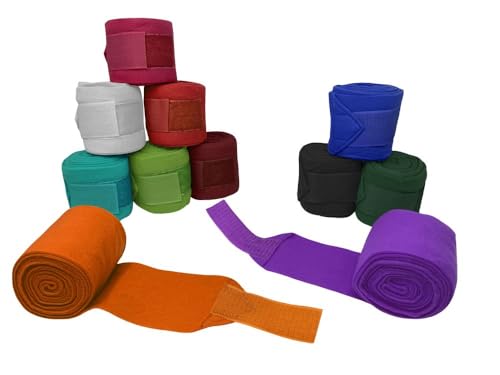 Fleece Polo Wraps w/Velco Closure - color: Black