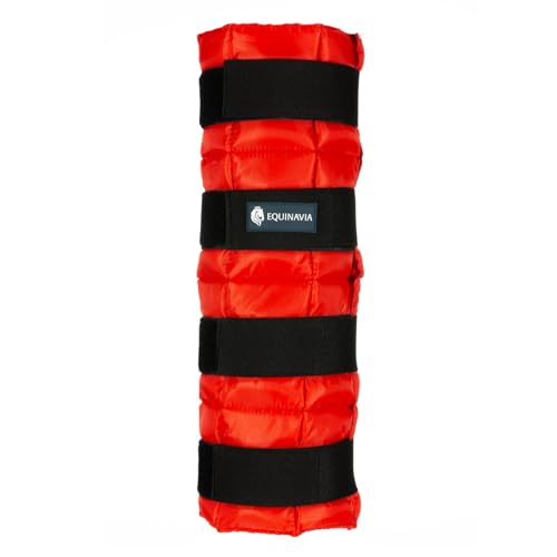Equinavia Cool Relief Therapy Equine Ice Boots for Horses-Gel Cooling Wraps - color: Red - Pair