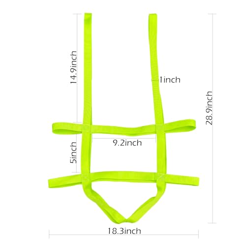 Bucket Sling Lifting for 5 Gallon Bucket Green，Multifunctional Handling Sling，Webbing Sling is Load Rated Up to 200Pounds