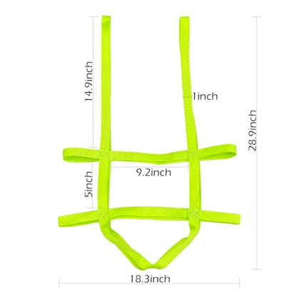 Bucket Sling Lifting for 5 Gallon Bucket Green，Multifunctional Handling Sling，Webbing Sling is Load Rated Up to 200Pounds
