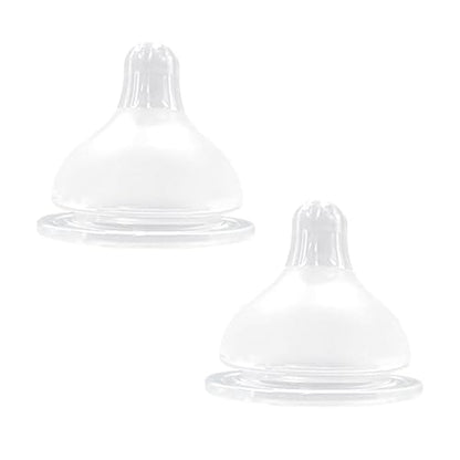 UBMOM Replacement Nipple Set, 2 Counts, L Level (6~8M) - size: Large