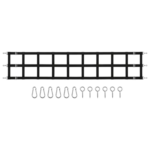 Stall Gates for Horses with Adjustable Straps Protective 9.8x1.6ft