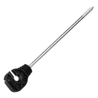 Electric Fencing Premium Stand Off/Long Arm Multi Purpose Insulator for Polywire/Polytape/Rope/Wire PK25 - size: PK25