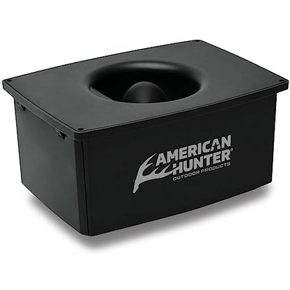 American Hunter 50 LB Hanging Feeder | Hunting Durable Lightweight Camo Metal Game Feeder with Automatic Delivery System | with E-Kit Photocell Kit - style: E-Kit Photocell Kit