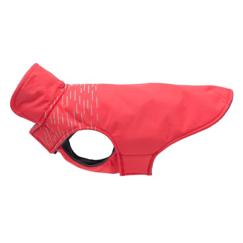 RC Pet Products Cascade Jacket Fleece Lined Water Resistant Dog Coat (Azalea, 8) - color: Azalea, size: 8 Regular