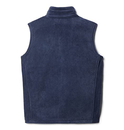 Columbia Kids Steens Mountain Fleece Vest (little Kid/Big Kid) - color: Collegiate Navy, size: Medium