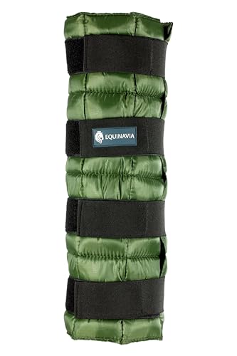 Equinavia Cool Relief Therapy Equine Ice Boots for Horses-Gel Cooling Wraps - color: Green