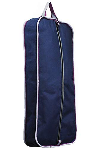 Derby Originals Padded 3 Layered Halter Bridle Carry Bags For Horse Tack- Keeps Tack Clean & Dry - color: Navy