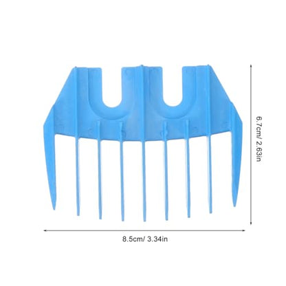 Sheep Trimmer Guide Attachment 3 pcs Plastic Clipper Guide for Sheep Shearing Precise Positioning Safe Grooming Trimming and Animal Coat Finishing
