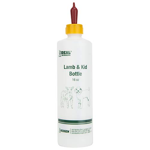 Neogen Ideal 7004 Lamb & Kid Bottle 16oz w/Red Screw-On Teat