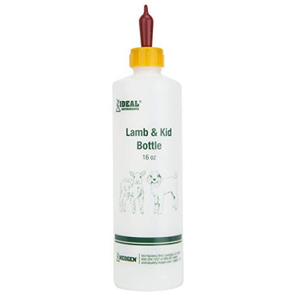 Neogen Ideal 7004 Lamb & Kid Bottle 16oz w/Red Screw-On Teat