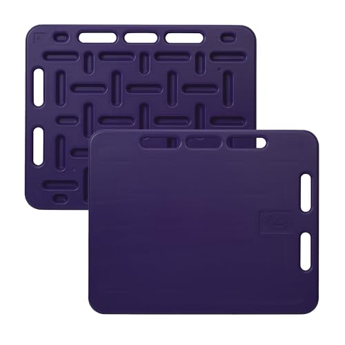Weaver Livestock Sorting Board for Cattle & Pigs, 37" x 30" | Lightweight Durable Guide Helps Move Animals Safely through Barns, Pens & Show Rings for Fair Prep, Purple - color: Purple
