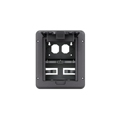 TayMac Weatherproof Deck Outlet Cover, Low Profile, ADA Compliant, Bronze - color: Bronze