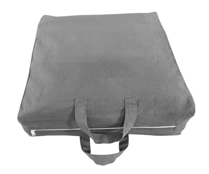 Premium Cotton Garment Bag, Shawl Bag, Saree Bag,Travel Pack - Cloth Bag (Gray, Pack of 1) - color: Gray