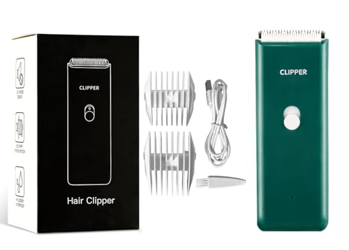 Dog Clippers,Quiet Washable USB Rechargeable Cordless Dog Grooming Kit,Electric Pets Hair Trimmers Shaver Shears for Dogs and Cats Green - color: Green 1 Clipper