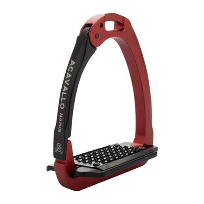 Acavallo Arena Aluplus 2.0 Stirrups - color: Crimson Red