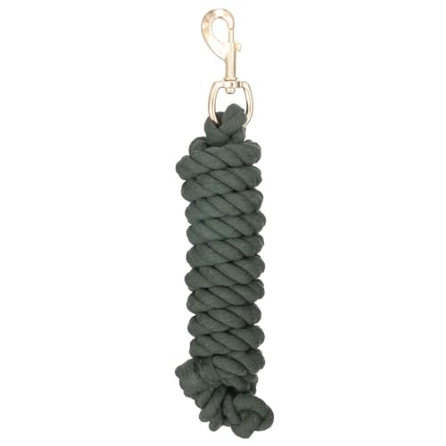 Tough 1 Economy Cotton Lead with Trigger Bolt Snap - color: Hunter Green