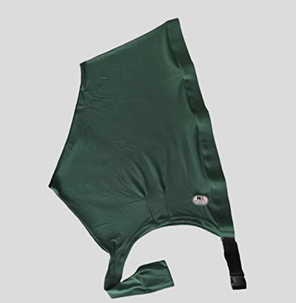 Majestic Ally Premium 4-Way Stretch Spandex/Elastane Horse Shoulder Guard for and Protection, Large, Hunter Green - color: Hunter Green