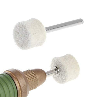 60 Pcs 13mm Wool Felt Polishing Wheels - style: 60 Pcs 13mm Wool Polishing Kits