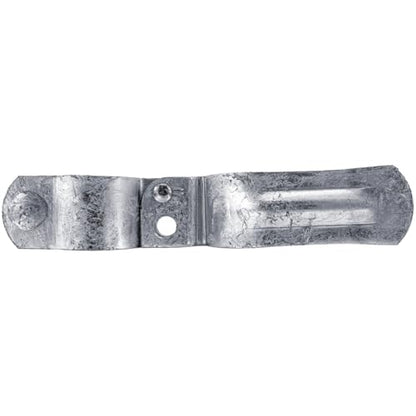 Heavy Duty Fork Latch (Bolt in) 1-5/8" x 2-3/8" Galvanized Pressed Steel - color: GALVANIZED, size: 1-5/8" x 2-3/8"