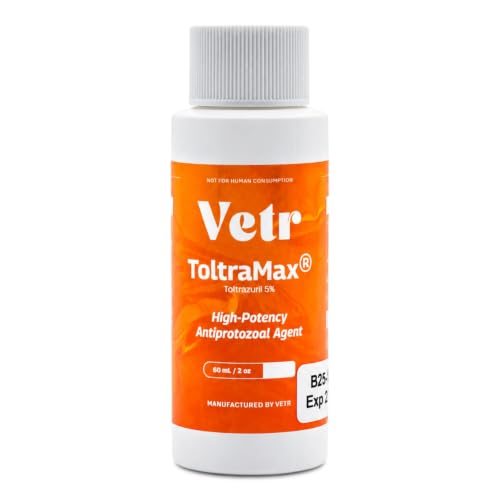 Toltrazuril 5.0% for Horses, Dogs, Cats, 60mL/2 Ounce, for Non-Food Chain Animals - size: 5.0% Strength | 60mL/2 Ounces