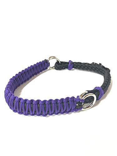 purple side pull hackamore bitless bridle attachment horse tack